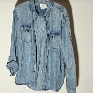 Billy Reid Shoals Denim Shirt